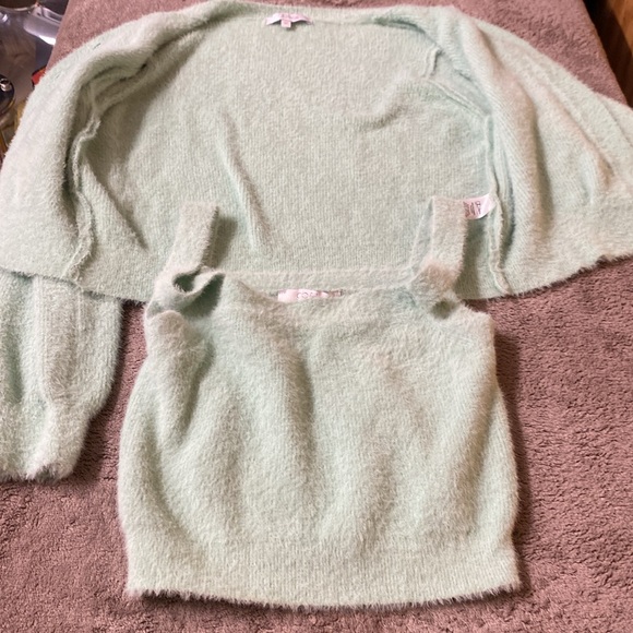 Glo Fashion London size M 2 pieces pale green - Picture 4 of 6